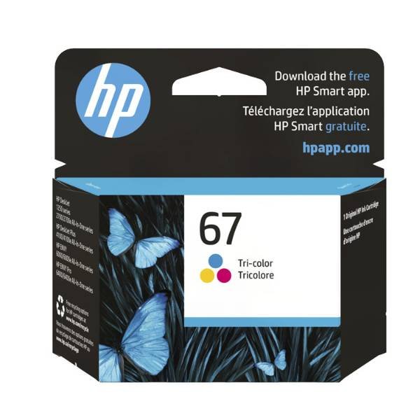HP 67 Tri-color Original Ink Cartridge